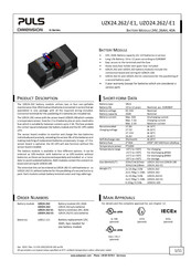 Puls UZO24.262 Manual