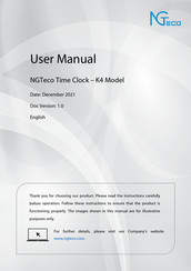 NGTeco K4 User Manual