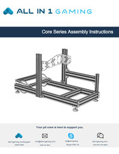 All In 1 Gaming Core Series Assembly Instructions Manual