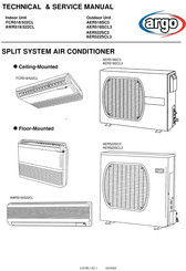 Argo FCR518CL Technical & Service Manual