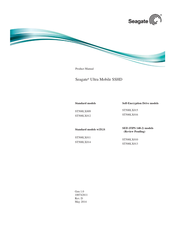 Seagate ST500LX009 Product Manual