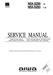 Aiwa NSX-SZ83K Service Manual