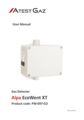 Atest Gaz PW-097-CO User Manual