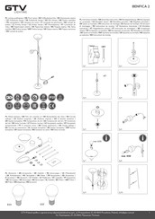 GTV BENFICA 2 Assembly Instruction Manual