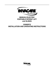 Invacare 9700 Installation And Operating Instructions Manual