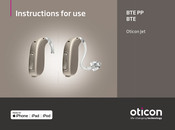 Orico BTE Instructions For Use Manual