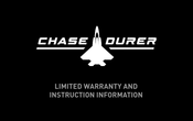 Chase-durer CDW-0025 Instruction Information
