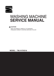 Kenmore 796.4107 31 Series Service Manual