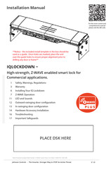 Johnson Controls IQLOCKDOWN Installation Manual