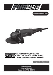 Promaker PRO-ES2000 User Manual