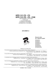 rav KPS306C3K Manual