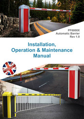 Parking Facilities PF6000X Installation, Operation & Maintenance Manual
