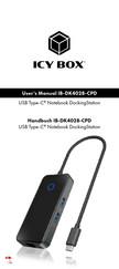 Icy Box IB-DK4028-CPD User Manual