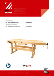 Holzmann WB210 Assembly Instruction Manual