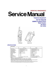 Panasonic KX-TC1464LCB Service Manual