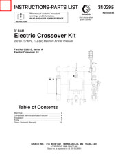 Graco C59519 Instructions-Parts List Manual