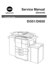 Minolta Di551 Service Manual