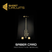 short circuits SABER CARD Instruction Manual