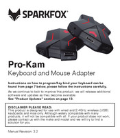 SPARKFOX Pro-Kam Manual