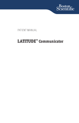 Boston Scientific LATITUDE 6288 Patient Manual
