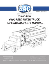 SAC TURBO-MAX 6175 Operator And Parts Manual