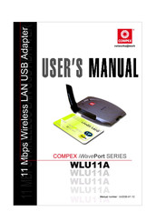Compex iWavePort WLU11A User Manual