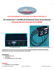 Hi-Z Antennas 4-8 PRO Manual
