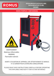 Romus D-80L User Manual