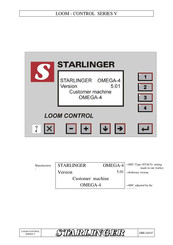 STARLINGER LOOM-CONTROL V Series Manual