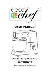 Deco Chef DGSTMIX01WHT User Manual