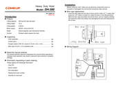 Comeup DH-300 Quick Start Manual