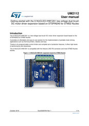 ST X-NUCLEO-IHM12A1 User Manual