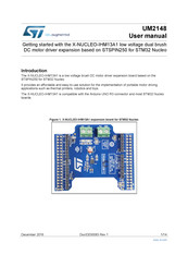 ST X-NUCLEO-IHM13A1 User Manual