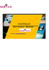 IntelliTech IMS-80X80 Manual