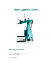 fruitcore robotics HORST900 Assembly Instructions Manual