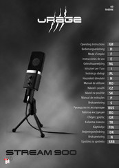 uRAGE STREAM 900 Operating Instructions Manual