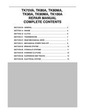 New Holland TK90MA Repair Manual