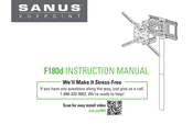 SANUS VuePoint F180d Instruction Manual
