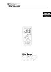 Eurotron Mini Temp Instruction Manual