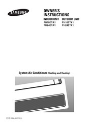Samsung FH18ETA1 Owner's Instructions Manual