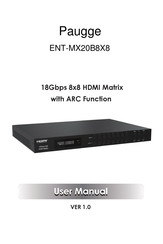 Paugge ENT-MX20B8X8 User Manual