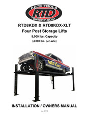 rtd RTD8KDX-XLT Installation & Owner's Manual