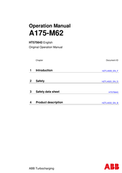 ABB HT575643 Operation Manual