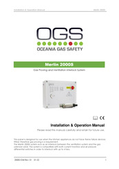OGS Merlin 2000S Installation & Operation Manual