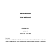 JETWAY NF792R Series User Manual