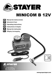 stayer MINICOM B 12V Operating Instructions Manual