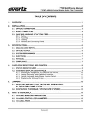 Everlz 7707AT-A Manual