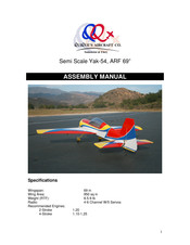 QuiQue's Aircraft Semi Scale Yak-54 Assembly Manual
