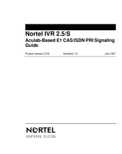 Nortel IVR 2.5/S Manual