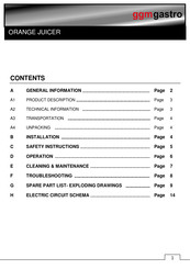 GGMgastro UGOPE24E Manual
